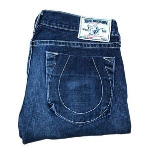 Vintage True Religion Jeans Size 36 BOBBY Blue